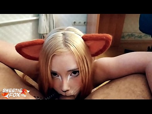 ❤️ Kitsune gbe dick ati pẹlu ni ẹnu rẹ ️❌  Ibalopo ❌❤